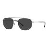 Ray-Ban Letter Decoration Alloy Aviator Sunglasses Unisex Sunglasses Gray 0RB3707-004/K8