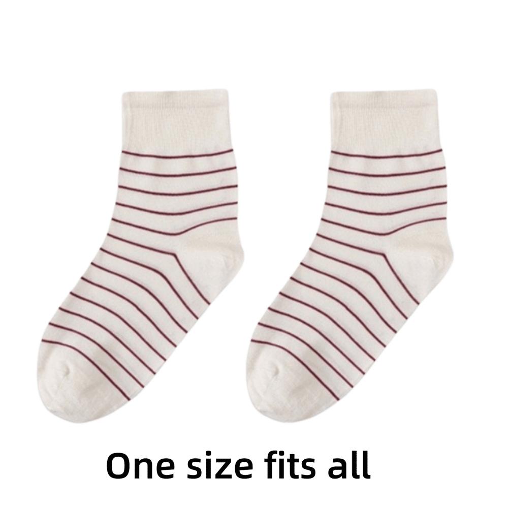 No Tight Mid Calf Socks Loose Cuff Nursing Socks Non Binding Women Socks Indoor Wear