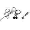 1 Set Damen Ohrringe Süß Cool Gothic Mehrere Stile Elegant Geschenk Legierung Liebesherzförmig Creolen Hänge Stecker Ohrringe Set für Verabredungen
