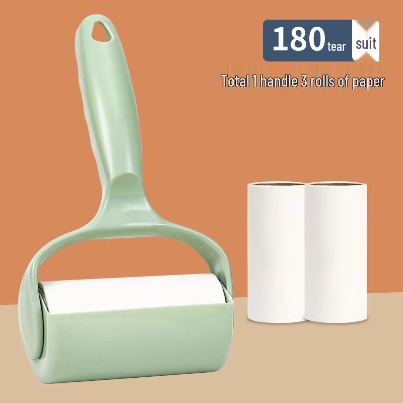 Tierhaarentferner Fusselrolle mit nachfüllbaren abreißbaren Blättern