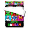 Blue Garton  banban Children Duvet Cover Set King Queen Double Twin Single Bed Linen Set