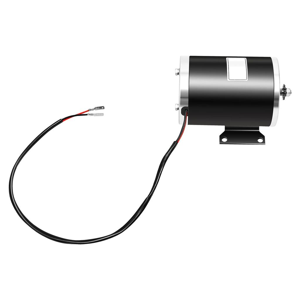 1000W Brushed DC Motor 3000 RPM Electric Bicycle Motor Kit Electric Scooter Motor Suitable for 4-Wheel Go-Karts and Scooters