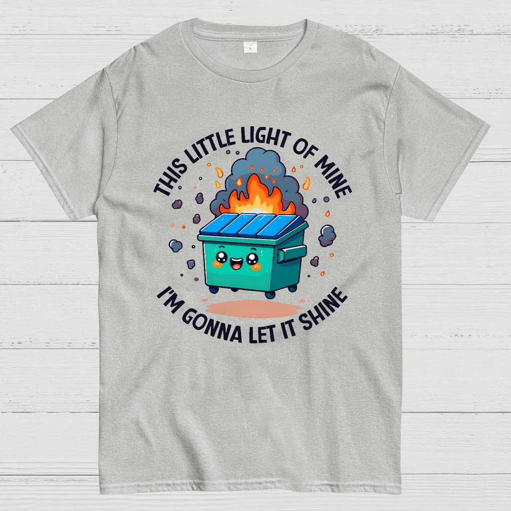This Little Light Of Mine Cotton Summer Casual Cool Loose T-Shirt