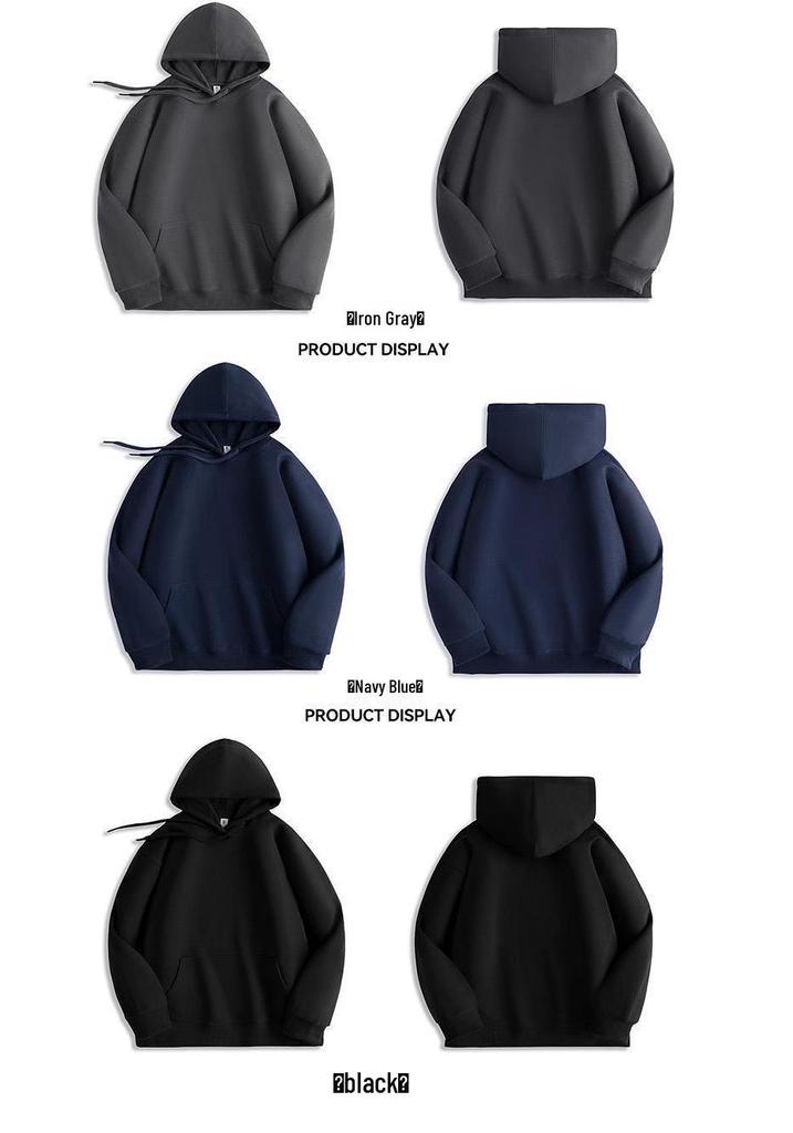 2024 Autumn/Winter Women's Trendy Cotton Hooded Pullover Sweatshirt: Comfortable, Printed, Loose Fit Jacket Top