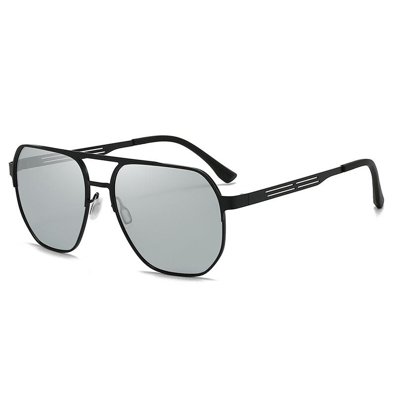 Metal Polarized Sunglasses Retro Sunglasses Driver Fishing Photochromic Glasses