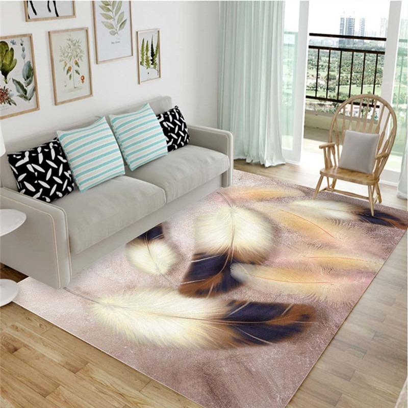 Nordic Carpet Living Room Modern Simple European Coffee Table Carpet Bedroom Full of Cute Home Floor Mats Beautiful and Classic 40X60CM