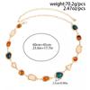 Gold Link Body Chain Color Mix Body Jewelry Fashion Belly Belt  Party Event