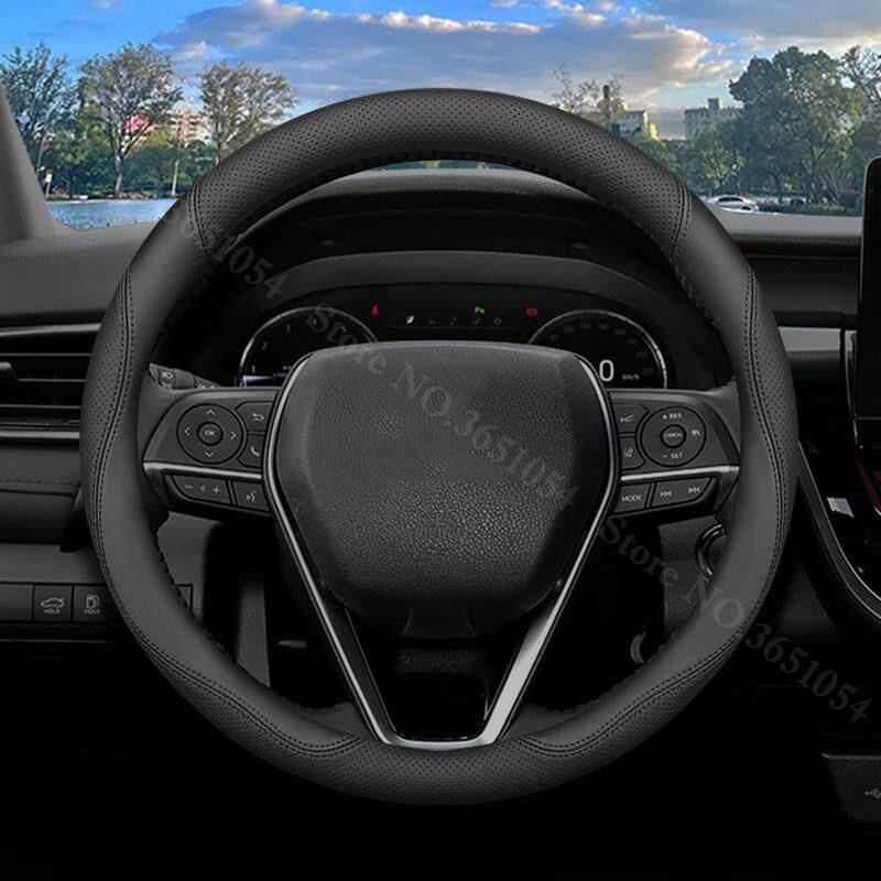 Pohodlný kožený potah na volant do auta Ultratenký protiskluzový obal na rukojeť auta pro Toyota RAV4 RAV-4 2019-2026