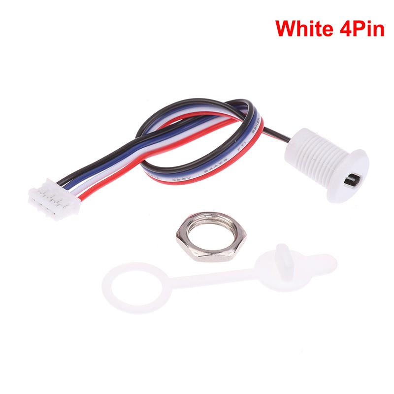 (YY)1Pc USB-C 5A High Current Charging Socket With M11 Nut Snap Lock Plate Transparent Type C Waterproof Female Connector Jack