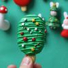 Christmas Refrigerator Magnetic Stickers Small Gifts Cartoon Cute Refrigerator Decoration DIY Santa Claus Snowflakes