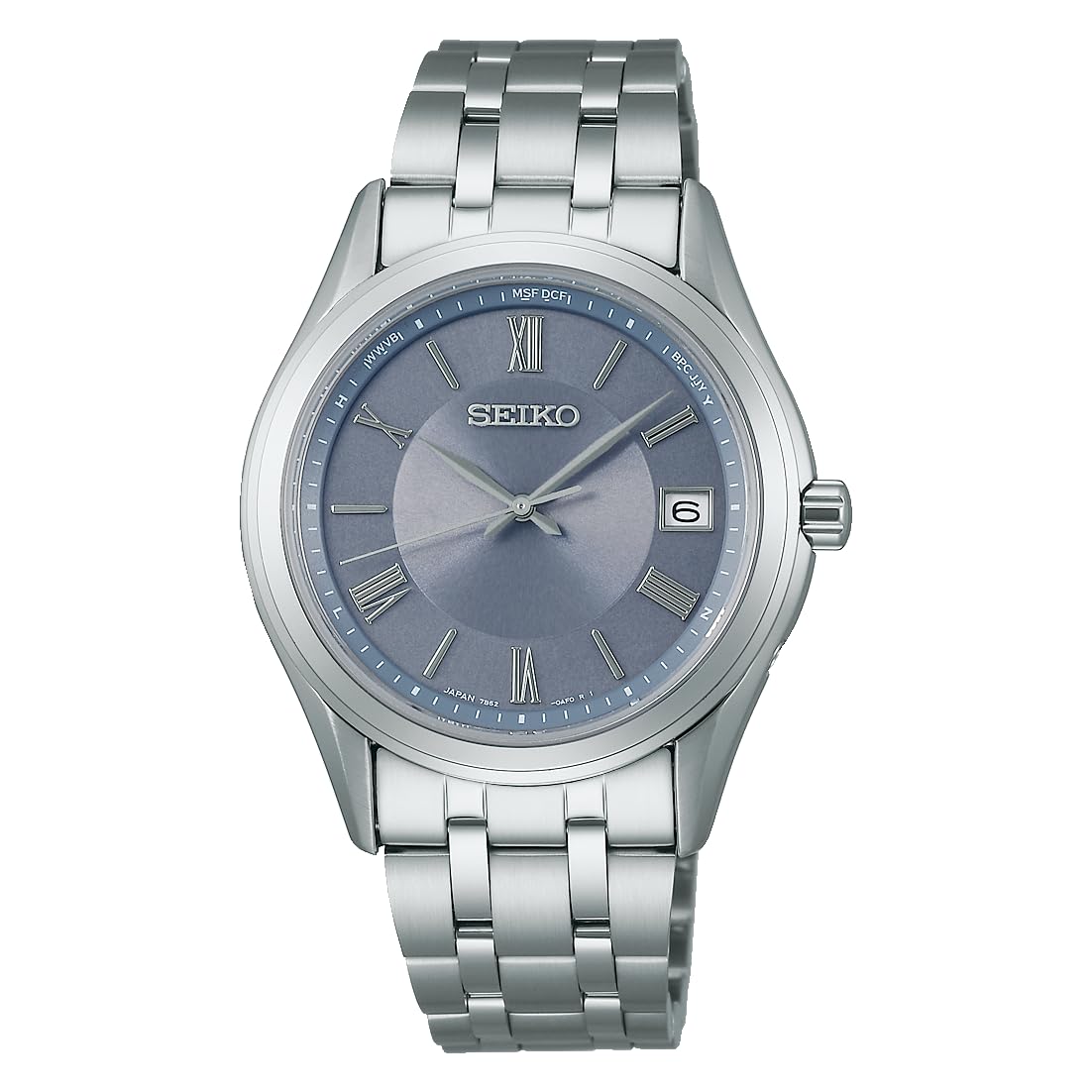 

[Seiko Watch] Seiko Selection S Series Solar Radio Pair Men s Watch SBTM359 Silver