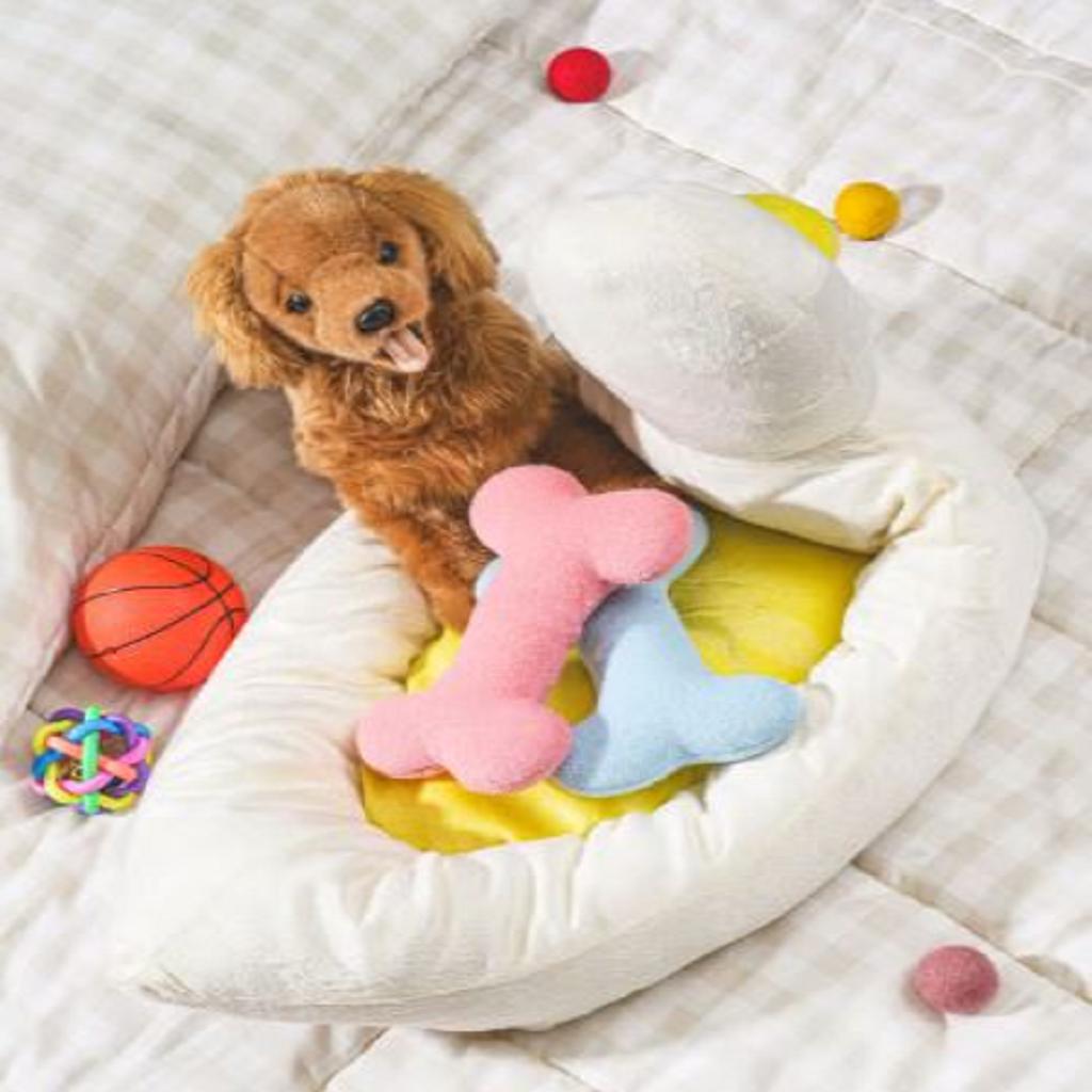 Der Liebling des Haustiers: Daiso 3D Entenform Komfortbett