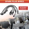 ACROPIX Car Spark Plug Coil Wires Ignition Coil Harness Cable Fit for Dodge Dakota 1999 2000 2002 2003 6 Cyl 3.9L No.4728037AC - Pack of 7