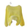 Women's Lightweight Sheer Knit Cardigan - Loose Fit, Long Sleeve, Sun Protection for Spring/Summer