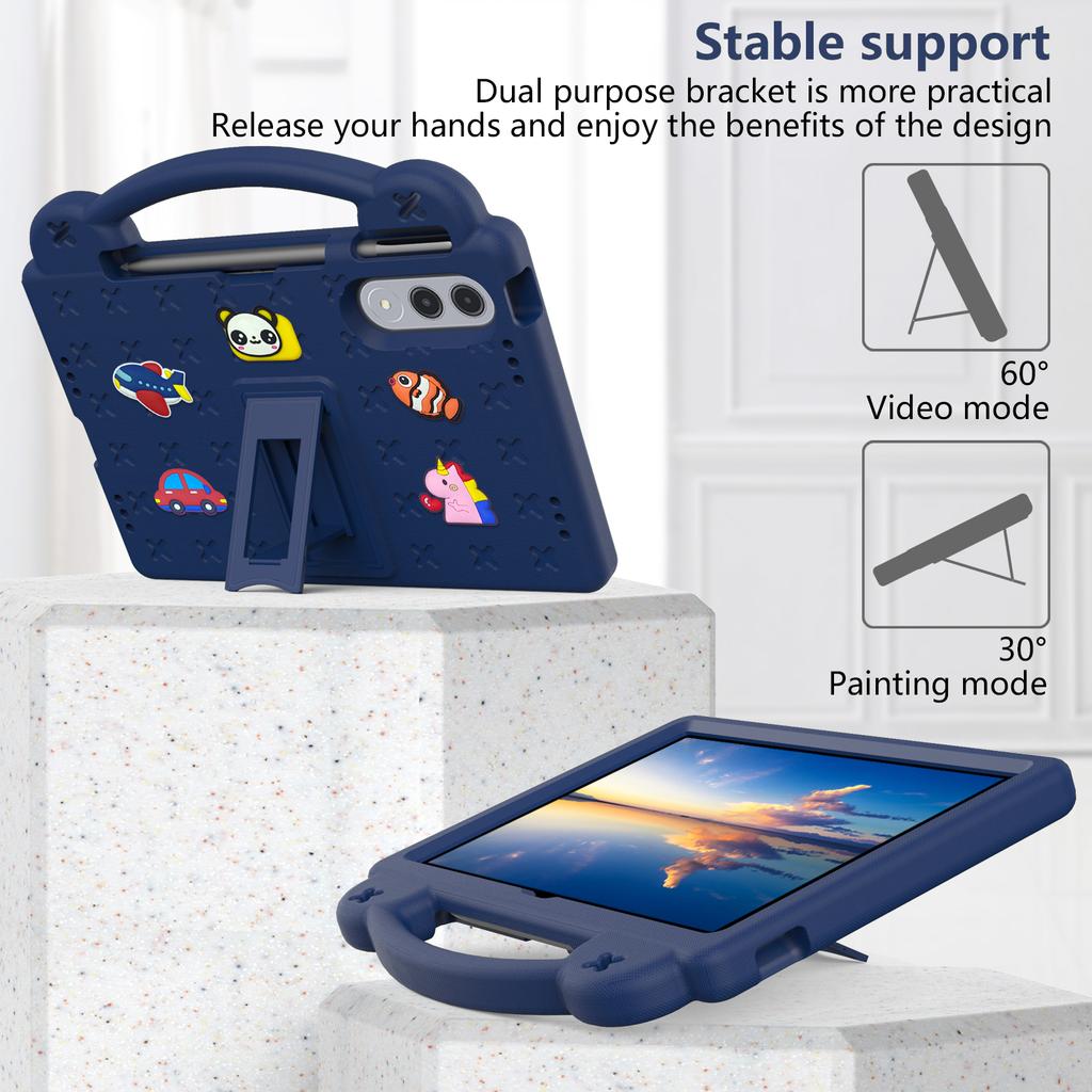Stand EVA Case For Lenovo Yoga Tab Xiaoxin Pad Pro GT 2025 11.1 inch ZAG60266US TB710FU Kids Funda DIY Cover With Hand Holder
