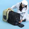 Backpack For Cat Under 11 Lbs, Cat And Dog Backpack, Soft Cushion To Protect Back, Foldable Design,Outdoor Travel Pet Bag