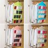 16 Pockets Clear Over Door Hanging Bag Shoe Rack Hanger Storage Organizer