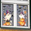 Cartoon Halloween Ghost Bat Outdoor Balcony Glass Window Home Decoration and Beautification Window Stickers