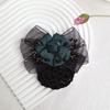 Sweet Korean Bun Snood Exquisite Hairgrips Cover Net Elegant Flower Hair Bun  Flight Attendant