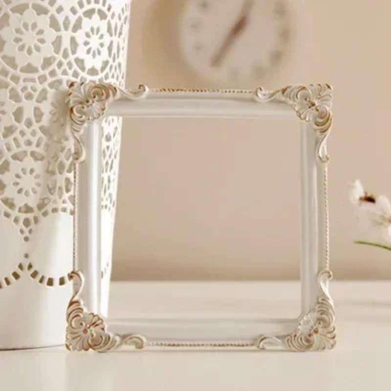 Golden Retro Photo Frame Nail Art Jewelry Decoration Home Decoration Photography Background Shooting Photo Props Picture Frame