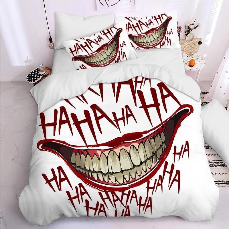 Joker Romeo Duvet Cover Pillowcase Bedding Set Joker Origin Adult Boy Girl Bedroom Decoration Children Single Double Large Size