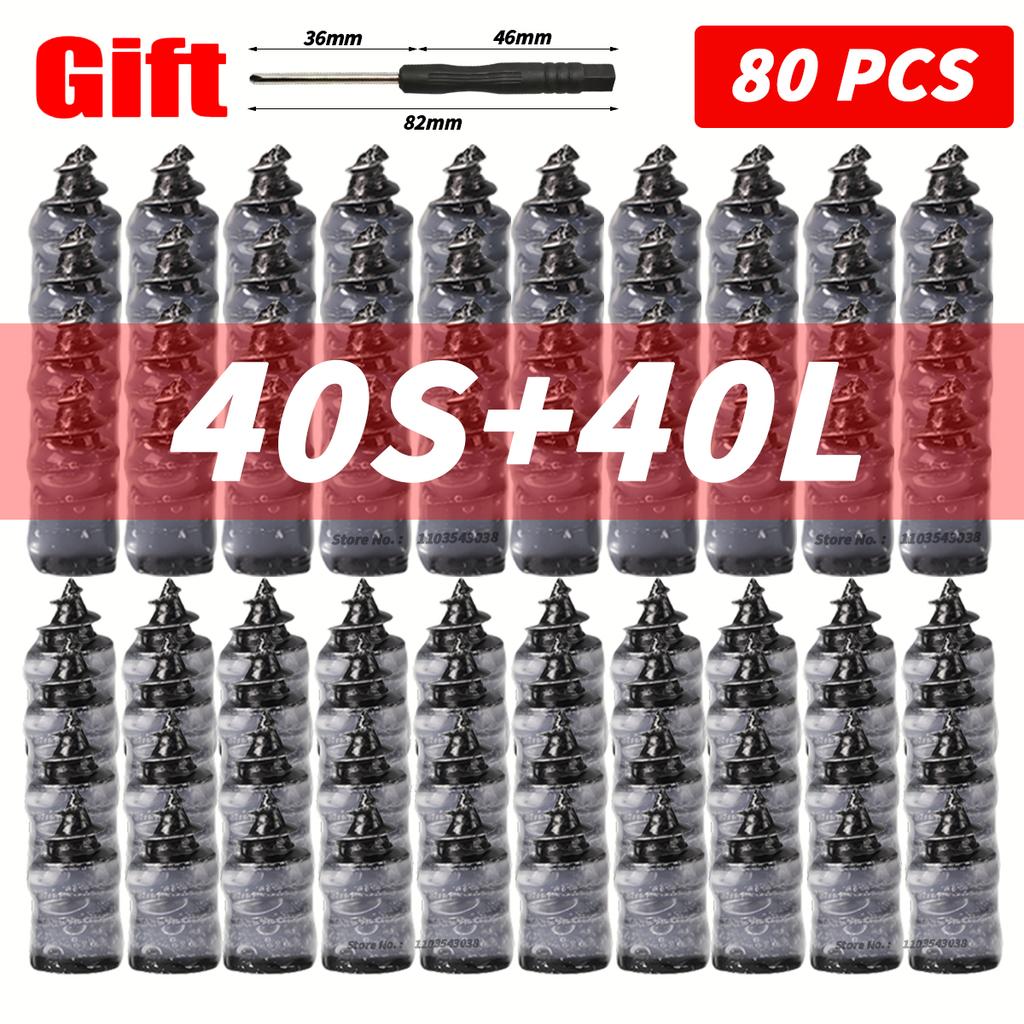 Vacuum Tyre Puncture Repair Rubber Nails Tubeless Tire Repair Screws Kit Universal for Car Motorcycle Wheel Tools