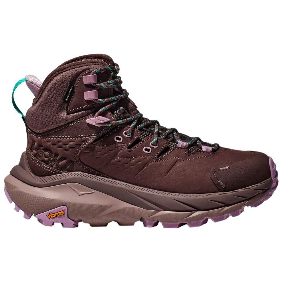 Hoka One One Kaha 2 Gtx Comfortable Versatile Non-Slip Durable High-Top Hiking Shoes Women Hiking Shoes Brown 1123156-SZQ