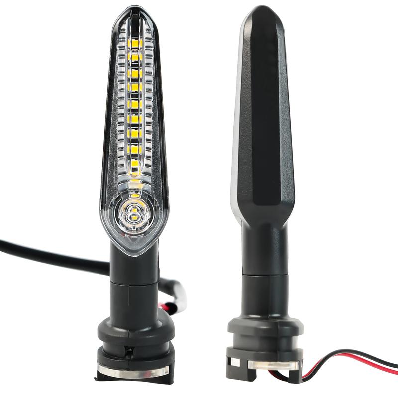 For YAMAHA MT07 Blinker Tenere 700 MT09 Tracer900 MT10 03 LED Turn Siganl Light Flowing Water Headlight Running Front Rear Lamp