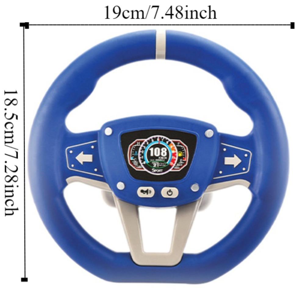 Montessori Copilot Steering Wheel Multi Functional Simulate Driving Car Toy  Outdoor Toys