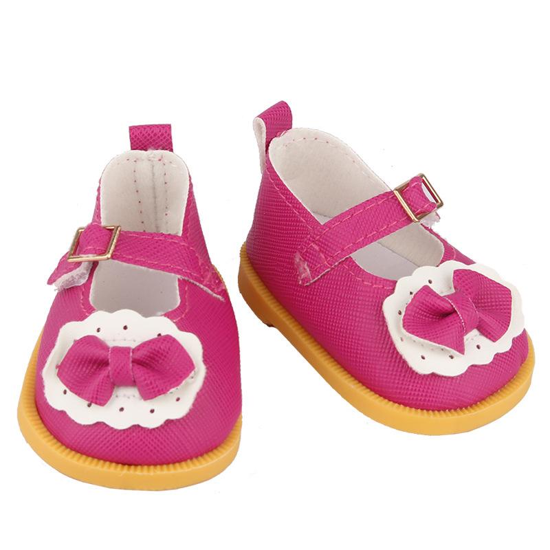 14 Inch Doll Shoes 5cm Shoes 20cm Cotton Doll Bow Shoes Toy Doll Shoes