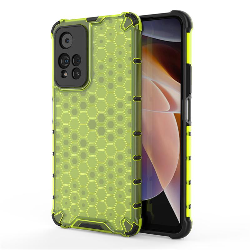 Shockproof Transparent Case For Redmi Note 11 Pro Plus 5G Honeycomb Armor Case Redmi Note 11 Pro Plus 5G Case For Redmi Note 11S