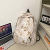 Schoolbag Chinese style schoolbag men's new simplicity junior high school backpack college student large capacity tie-dye backpack
