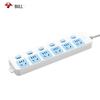6-Outlet Individual Control Power Strip
