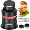 Hamburger Meat Press Maker 3in1 Hamburger Press Patty Maker with 100Pcs Patty Paper Detachable Non Stick Burger Mold for Kitchen