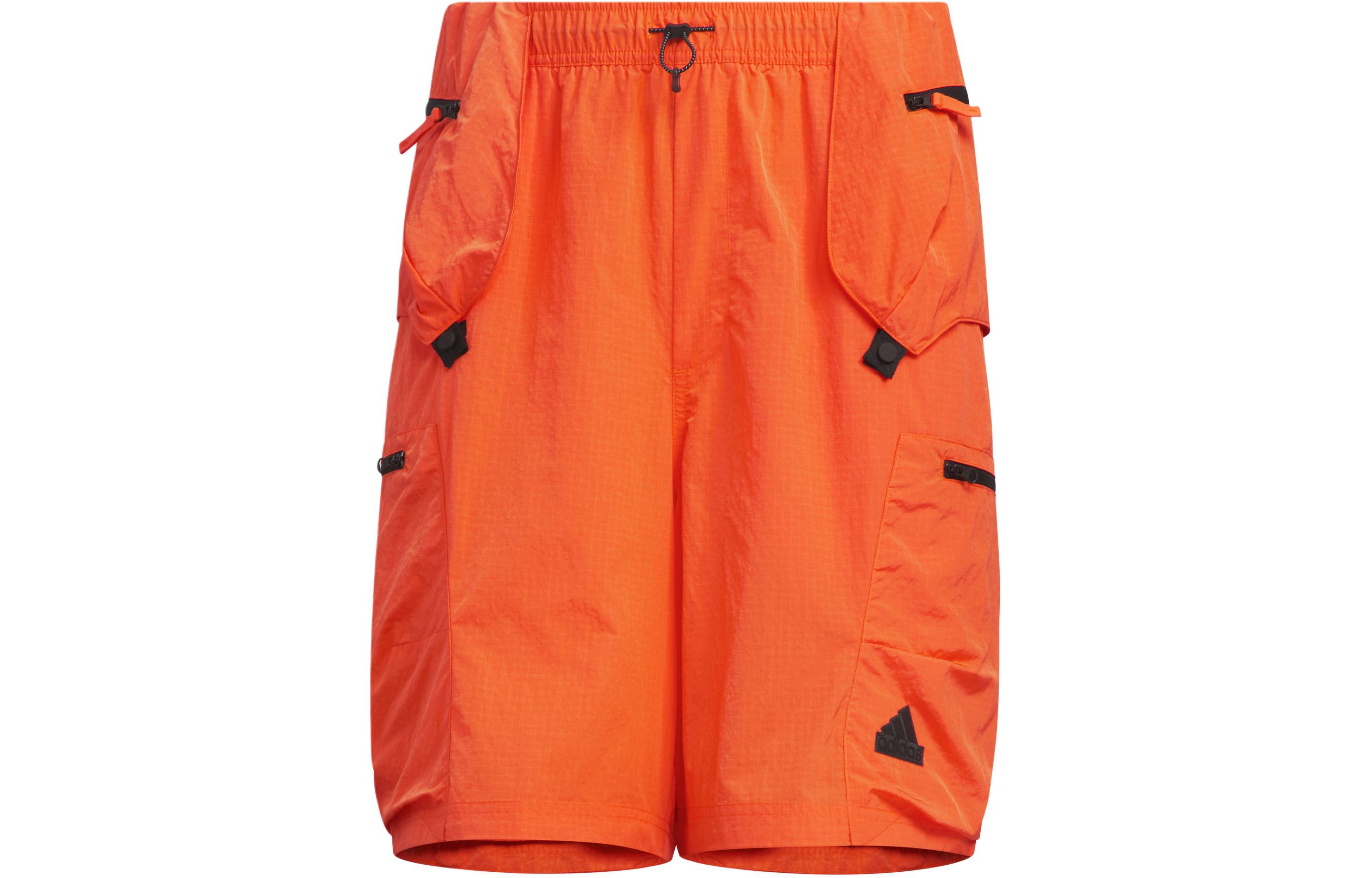 Adidas FUTURE STYLE WOVEN SHORTS Casual Shorts Men s Half Impact Orange JI9899 L