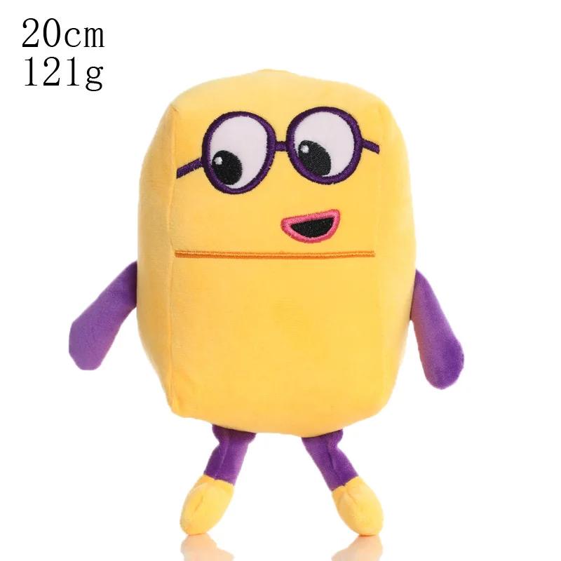 14-18cm Cartoon Number Plush Doll Toys Educational Stuffed Movie Anime Kids Early Childhood Birthday Christmas Gift