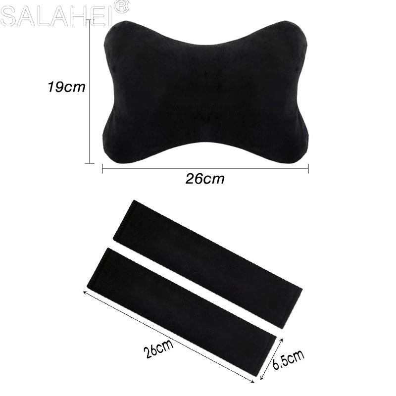 Fashion Car Seats Neck Pillow Headrest Shoulder Pad Accessory For BMW Performance M F31 F34 F32 E52 E53 E60 E90 E91 E92 E93 F01