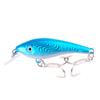 10Pcs Fishing Lures Hard Baits with Treble Hooks 3D Eyes