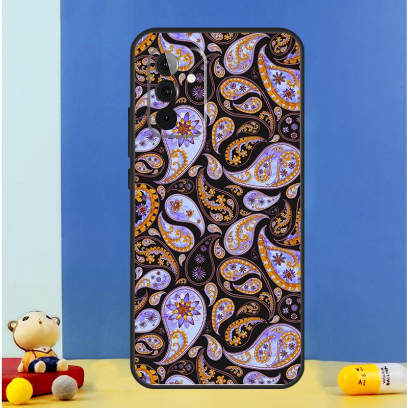 Bandana Paisley Pattern Art For Samsung Galaxy A15 A25 A51 A71 A12 A32 A52 A72 A14 A24 A34 A54 A13 A23 A33 A53 A73 Case