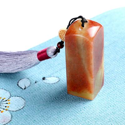 Customized Stamp Chinese Shoushan Stone Seals Personal Painting Calligraphy Seal For Friend Parent Teacher Stone Gift Seals