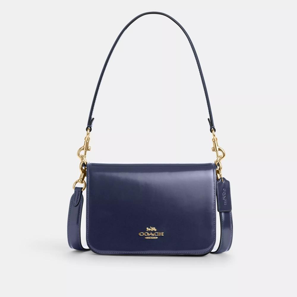 

Coach Quinn Bag Gold True Navy One Size