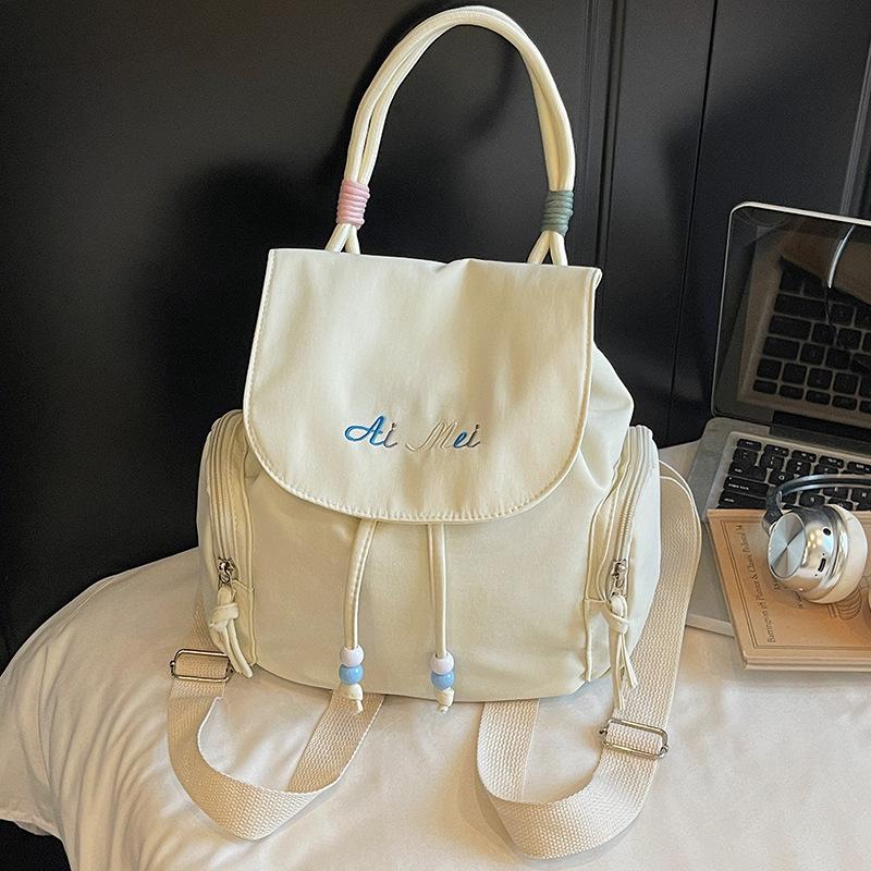 

Fashionable and Fresh Backpack, Trendy and Stylish Handbag, Commuting Small Backpack бежевий