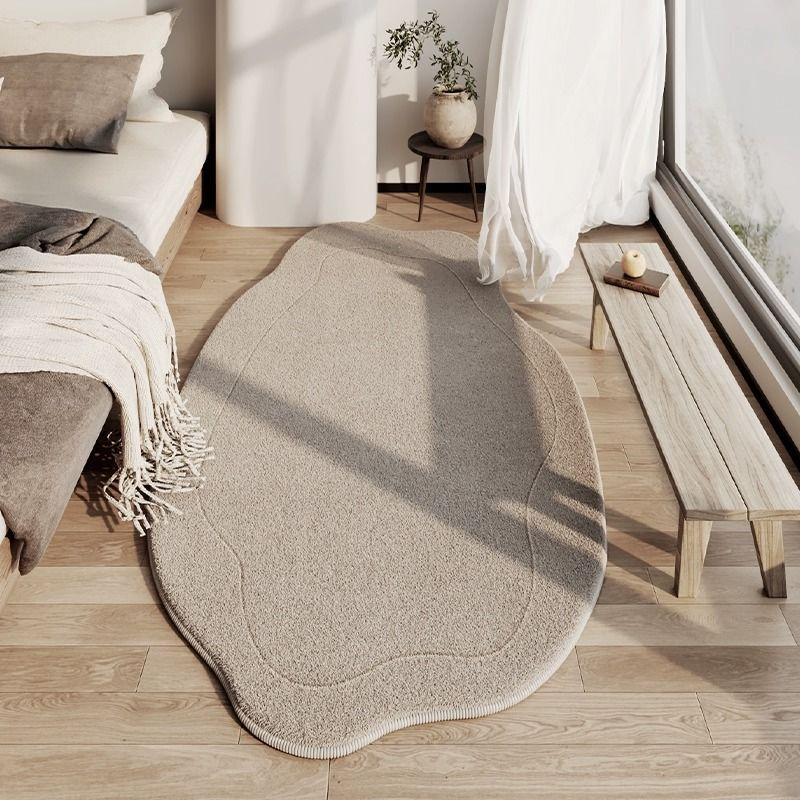 Light Luxury Living Room Decoration Plush Carpet Irregular Rugs for Bedroom Large Area Carpets Home Fluffy Soft Mat Lounge Rug