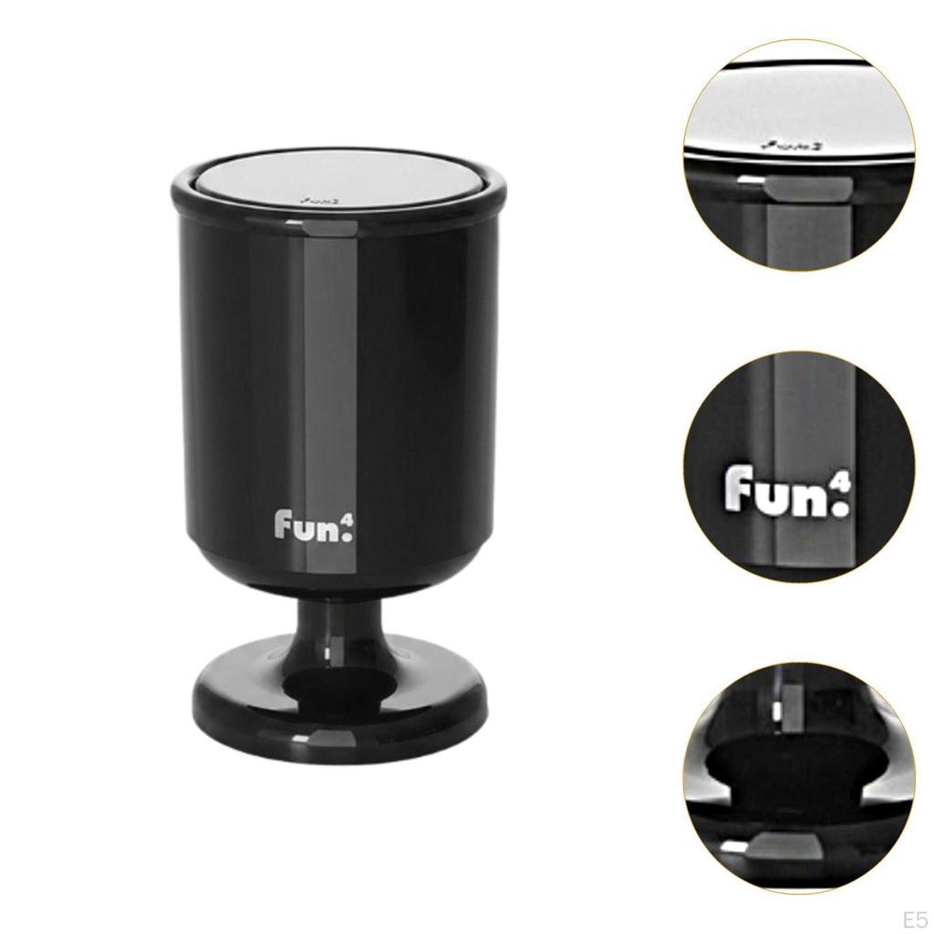 Bin with Lid, Wastebasket And Versatile for The Kitchen, , Dresser Or Bedroom.