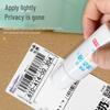 High-Capacity Quick-Dry Thermal Paper Correction Fluid for Privacy Protection and Order Removal