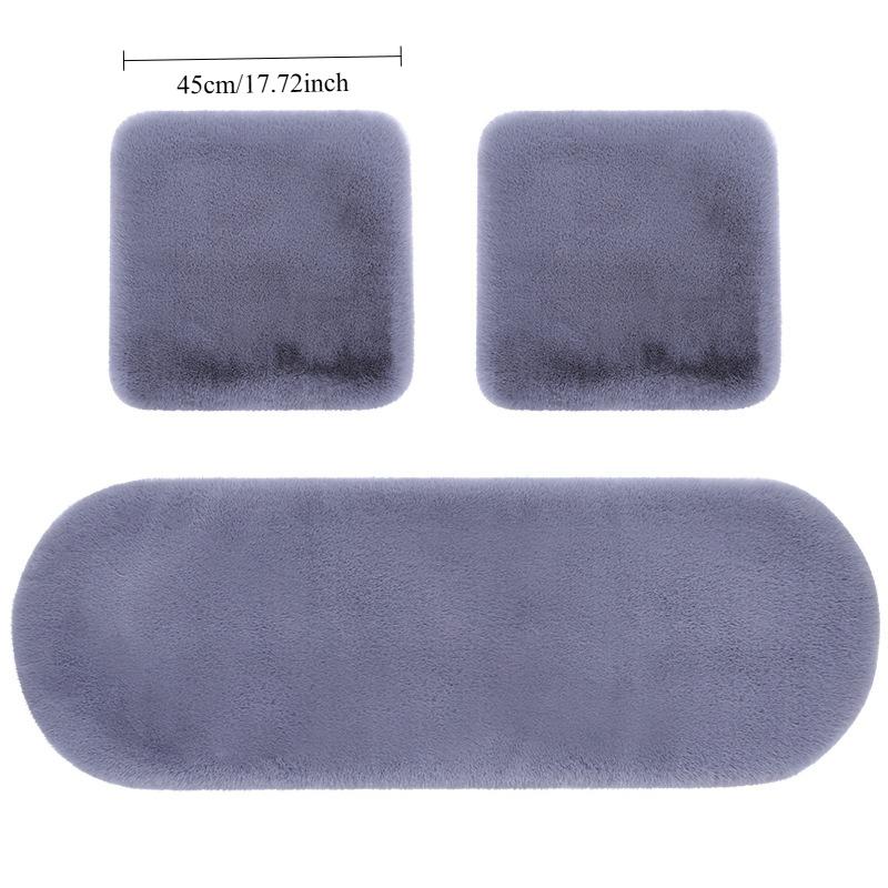 1 Stück Winter Autositzkissen, Kaninchenplüsch Warmes Sitzkissen