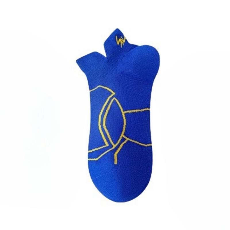 5 Pairs of Men's Summer Thin Deodorant Breathable Sports Running Youth Socks