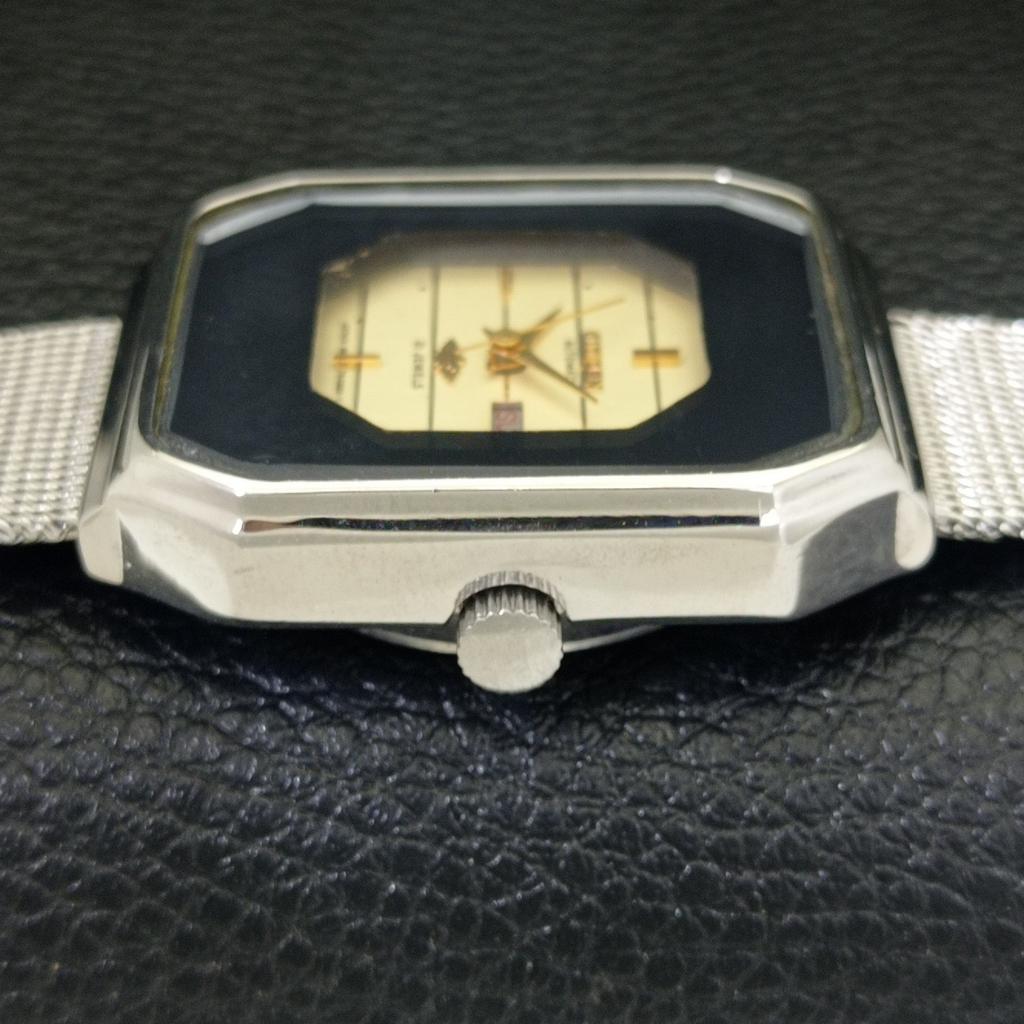 VINTAGE CITIZEN AUTOMATIC 6650A JAPAN BOY ORIGINAL DIAL WATCH A704267-1 R213i-a704267