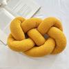 Knitted Knot Pillow Handmade Decorative Throw Pillows Soft Sofa Cushion Home Bedroom Decor Gift for Holidays Parties