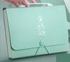 A4 capacity folder insert transparent storage bag student specific paper organizer with large